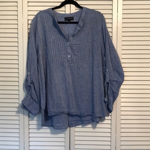 Chambray top